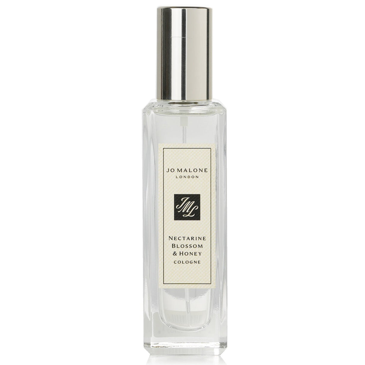 Jo Malone Nectarine Blossom & Honey Cologne Spray, a floral fruity scent with notes of nectarines, honey, and vetiver.