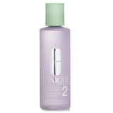 Clinique Clarifying Lotion 2 in a 400ml bottle, revitalizes dry to combination skin for a smoother, clearer complexion.