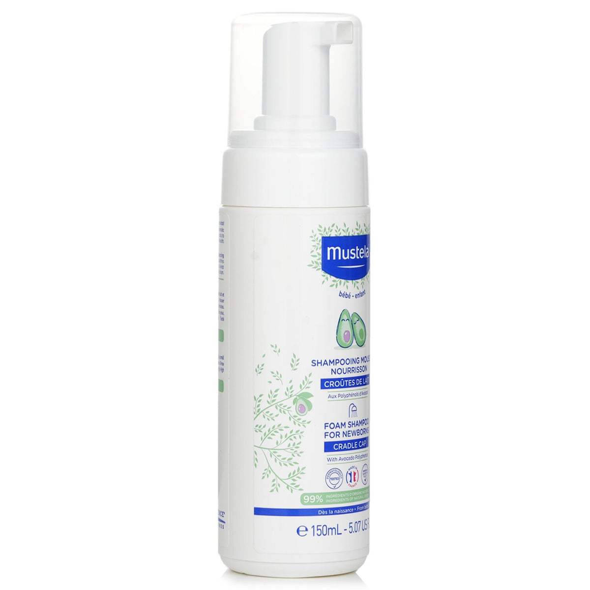 Mustela Foam Shampoo For Newborns  150ml/5.07oz