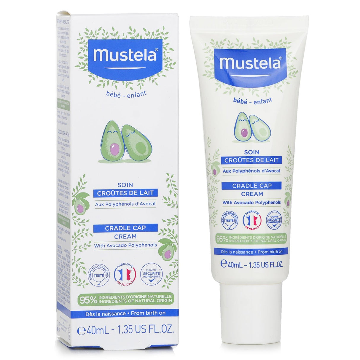 Mustela - Stelaker/ Cradle Cap  - 40ml/1.3oz