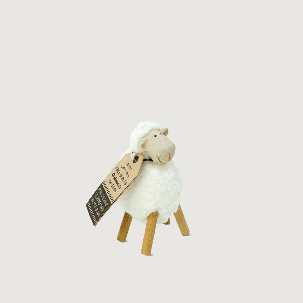 Moana Road - Woolly Sheep - Rodney (Small / 8cm)  - Pack of 12