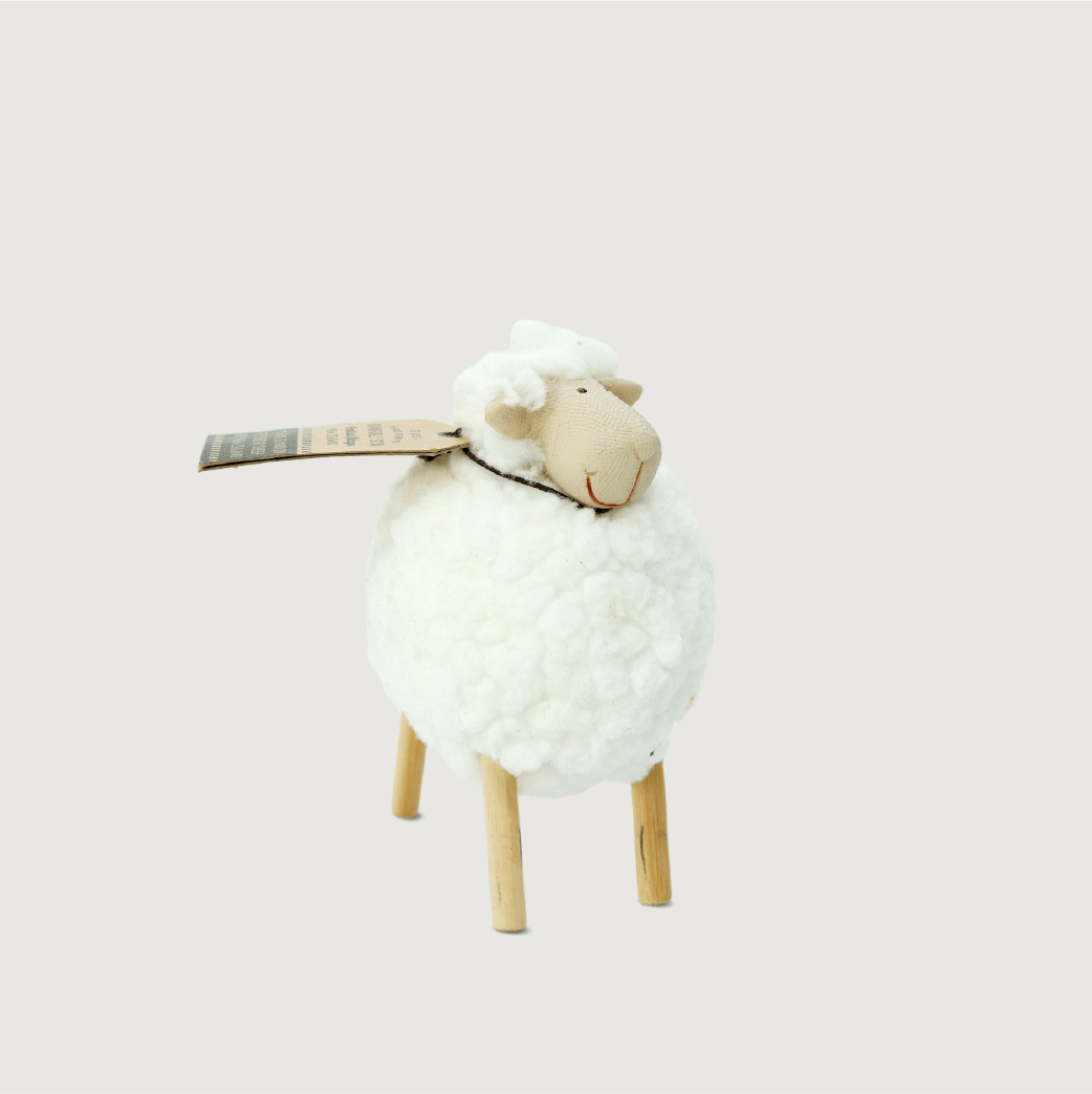 Moana Road - Woolly Sheep - Marvin (Medium / 10cm) - Pack of 6