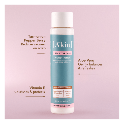CONDITIONER - AKIN SENSITIVE (375ml) x 3 Bottles