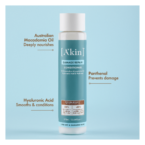 CONDITIONER - AKIN / A'KIN DAMAGE REPAIR (375ml) x 3 Bottles