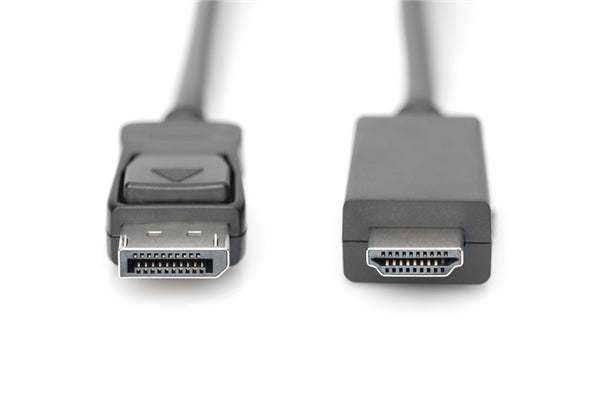 Digitus DisplayPort Source (M) to HDMI Display (M) 2m Monitor Cable