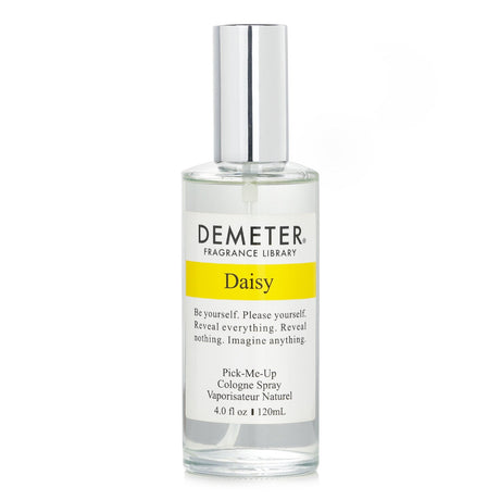 Delightful Demeter Daisy Cologne Spray in 120ml, featuring floral notes of daisy for a refreshing, cheerful scent.