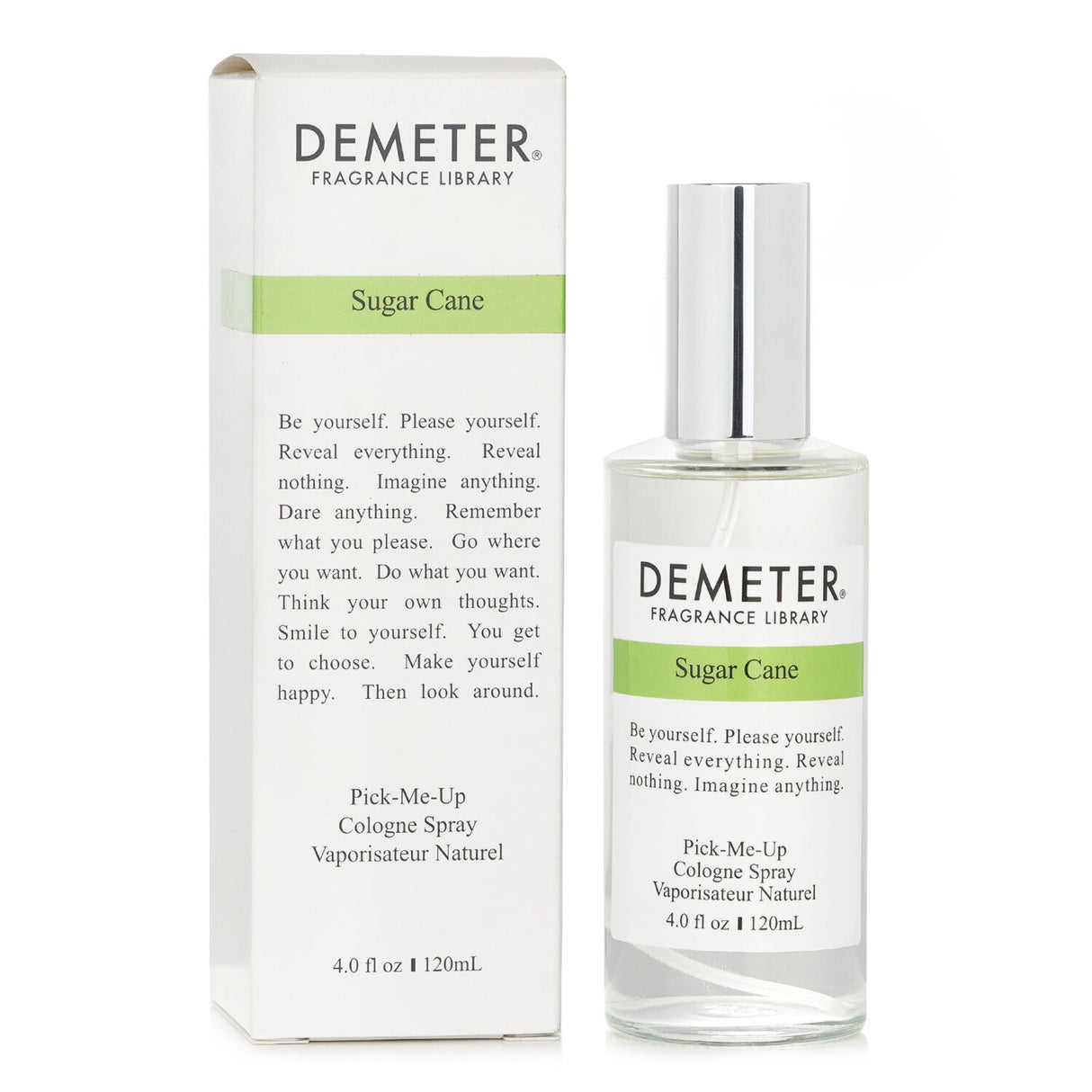 Demeter Sugar Cane Cologne Spray - 120ml, a sweet, crisp fragrance perfect for casual daytime wear.