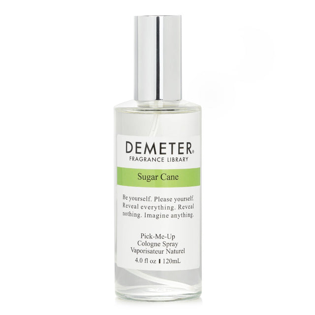 Demeter Sugar Cane Cologne Spray: 120ml of pure, crisp fragrance with sweet sugar cane notes for daytime casual wear.