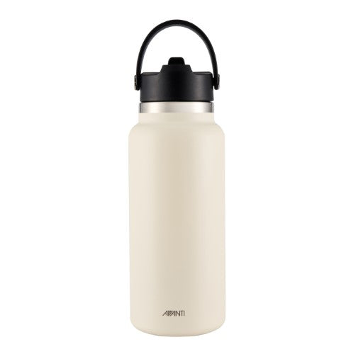 HydroPlus Sipper Insulated Bottle - AVANTI 950ml (Sand Dune)