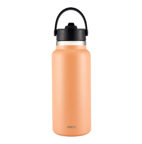 HydroPlus Sipper Insulated Bottle - AVANTI 950ml (Peach)