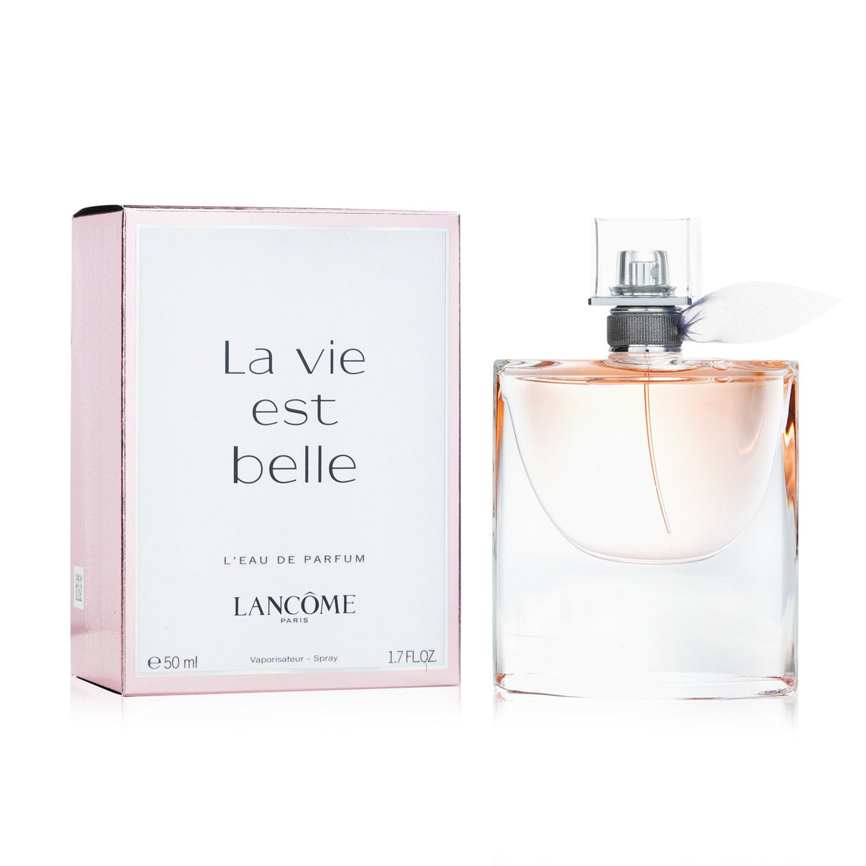 Elegant 50ml Lancôme La Vie Est Belle Eau De Parfum, blending floral and fruity notes for a captivating, long-lasting fragrance.