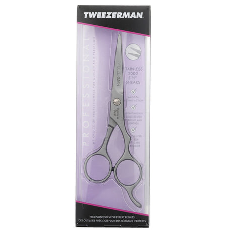 Professional stainless steel hair shears with high-performance blades for precise cuts and exceptional control.