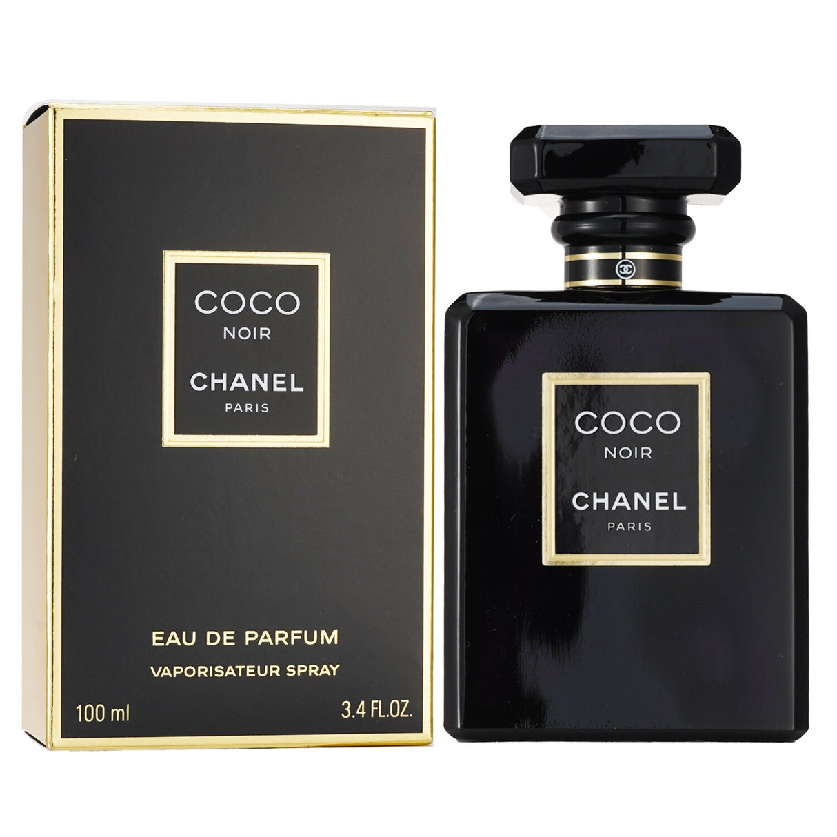 Chanel Coco Noir Eau De Parfum Spray 100ml, a luxurious floral woody musk fragrance for modern women, perfect for special occasions.