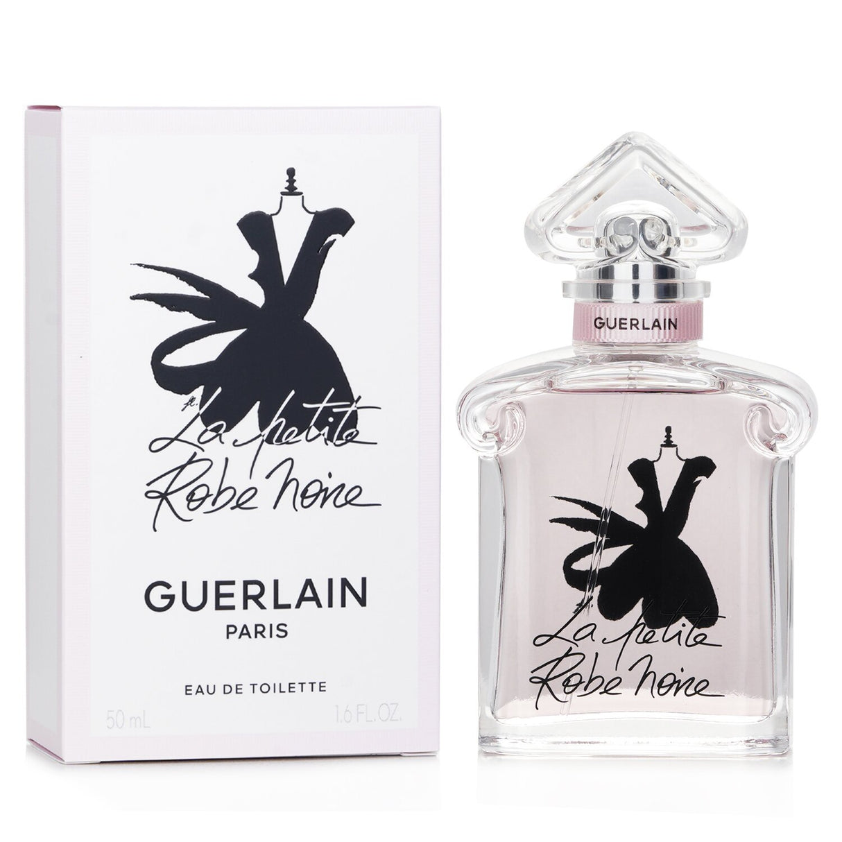 Guerlain La Petite Robe Noire Eau De Toilette Spray 50ml, a fruity floral fragrance for modern femininity with elegant notes.