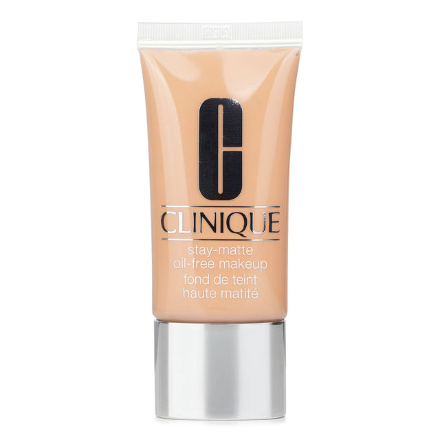 Clinique Stay Matte Oil Free Makeup #02 Alabaster - 30ml foundation for oily skin; shine-controlling, weightless, and allergy-free.