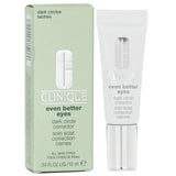Clinique Even Better Eyes Dark Circle Corrector, 10ml, revitalizes and brightens under-eye area with a unique applicator.