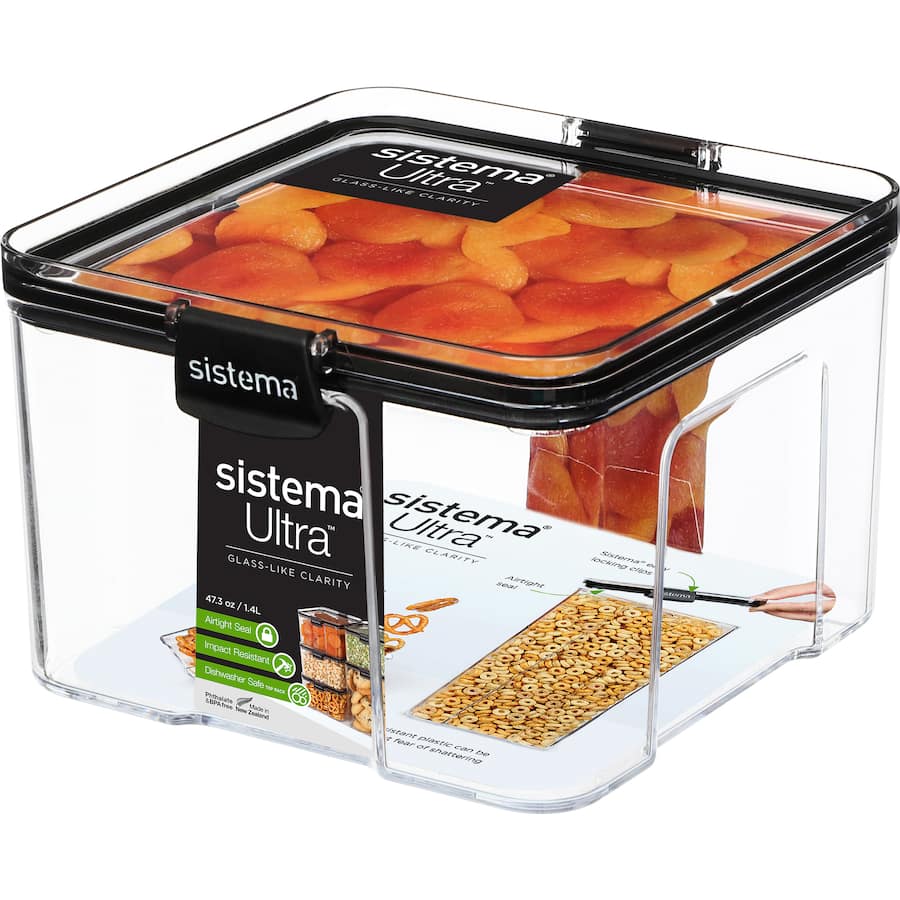 Sistema Ultra Square Container 1.4L | Smartfox NZ - Perfect for Storage ...
