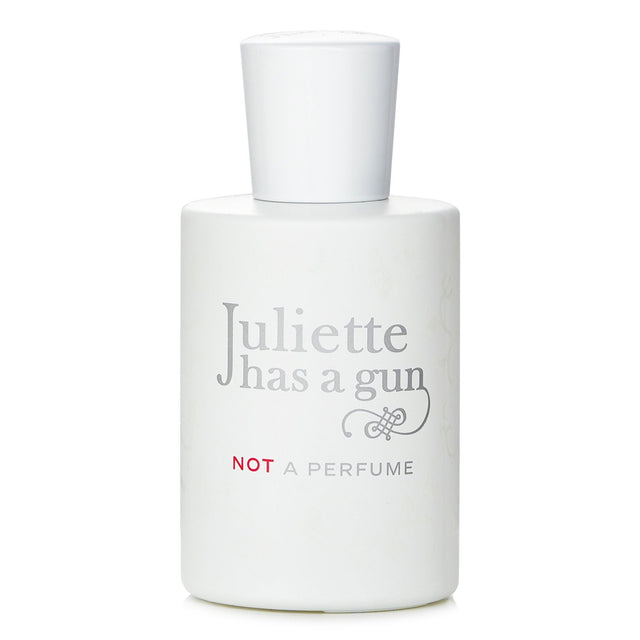 "Not A Perfume Eau De Parfum Spray by Juliette Has A Gun in 50ml, featuring Ambroxan for a fresh, unique scent experience."