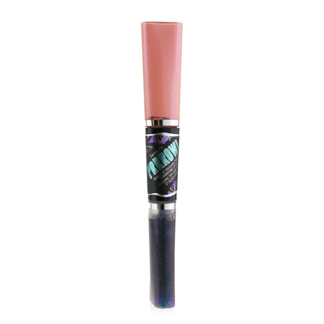 Dual-ended Benefit Prrrowl includes an iridescent mascara topcoat and shimmering lip gloss for glamorous eyes and lips.