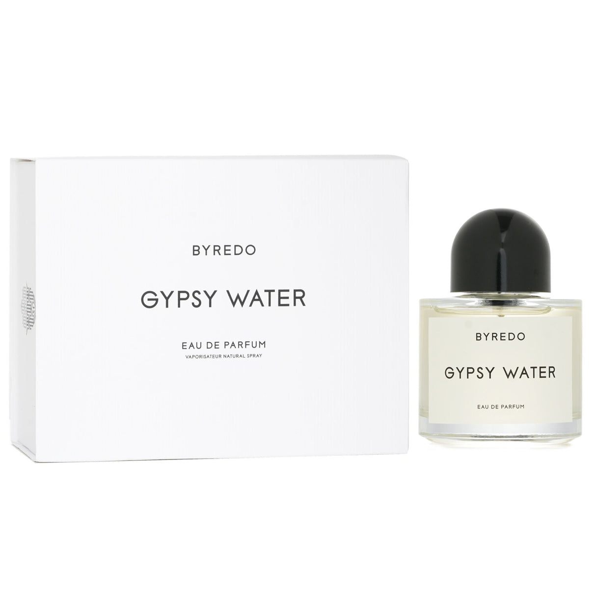 Byredo Gypsy Water Eau De Parfum Spray in 100ml bottle, featuring woody aromatic notes for a captivating scent experience.