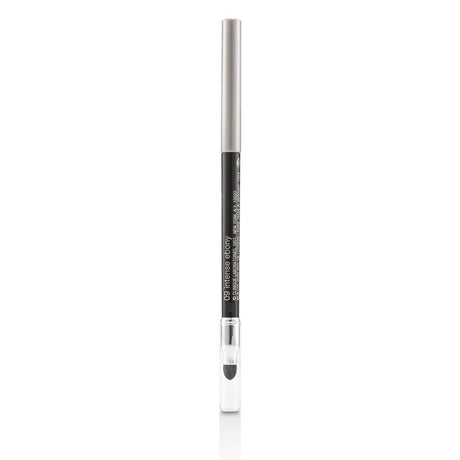 Automatic eyeliner pencil in #09 Intense Ebony with a smudge tool for bold, dramatic eye looks; no sharpening needed.