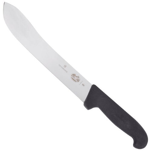 Victorinox Fibrox Butcher Knife 25cm Black Handle