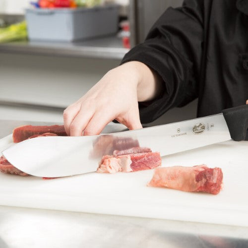 Victorinox Fibrox Butcher Knife 31cm Black Handle