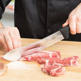 Victorinox Fibrox Granton Edge Slicing Knife 25cm Black