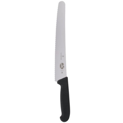 Victorinox Fibrox Curved Serrated Bread & Pastry Knife 26cm Black