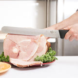 Victorinox Fibrox Granton Edge Slicing Knife 30cm Black