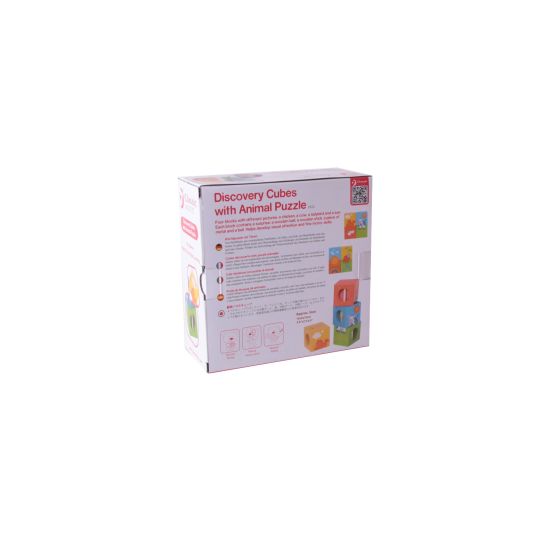 Discovery Cubes With Animal Puzzle - Classic World