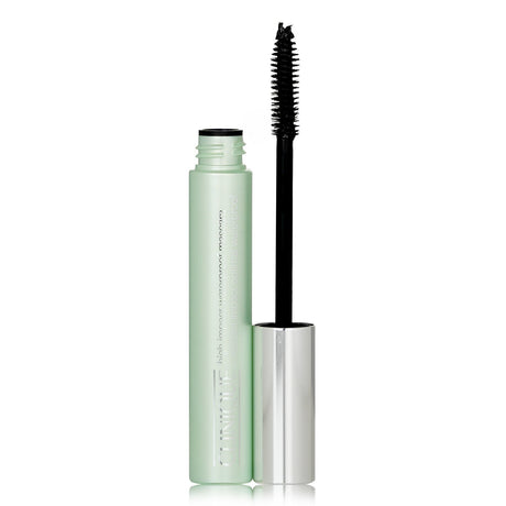 Clinique High Impact Waterproof Mascara in #01 Black, 8ml, volumizes lashes, resists flaking, safe for sensitive eyes.