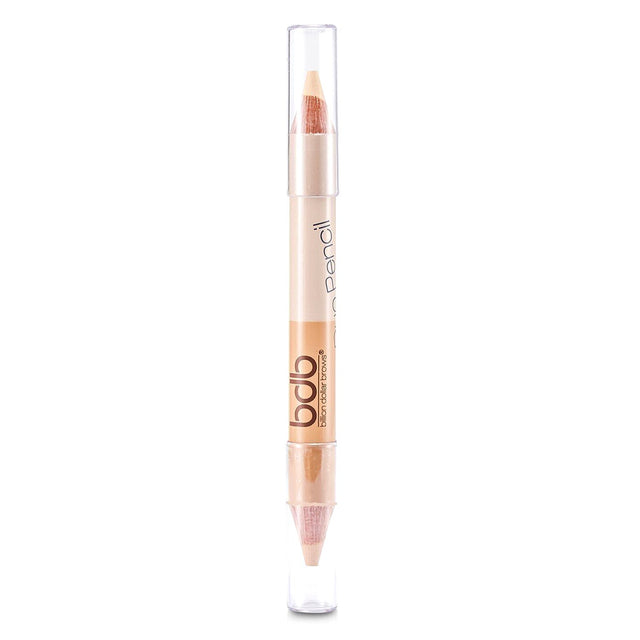 Billion Dollar Brows Brow Duo Pencil featuring a highlighter and concealer for effortlessly defined, polished eyebrows.