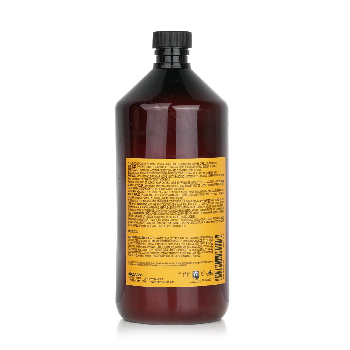 Davines Natural Tech Nourishing Vegetarian Miracle Conditioner (For Dry and Brit