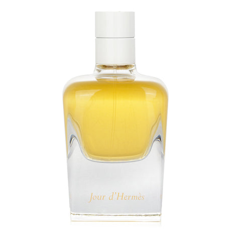 Hermes Jour D'Hermes Eau De Parfum 85ml spray features vibrant citrus floral notes, ideal for modern women in spring and summer.