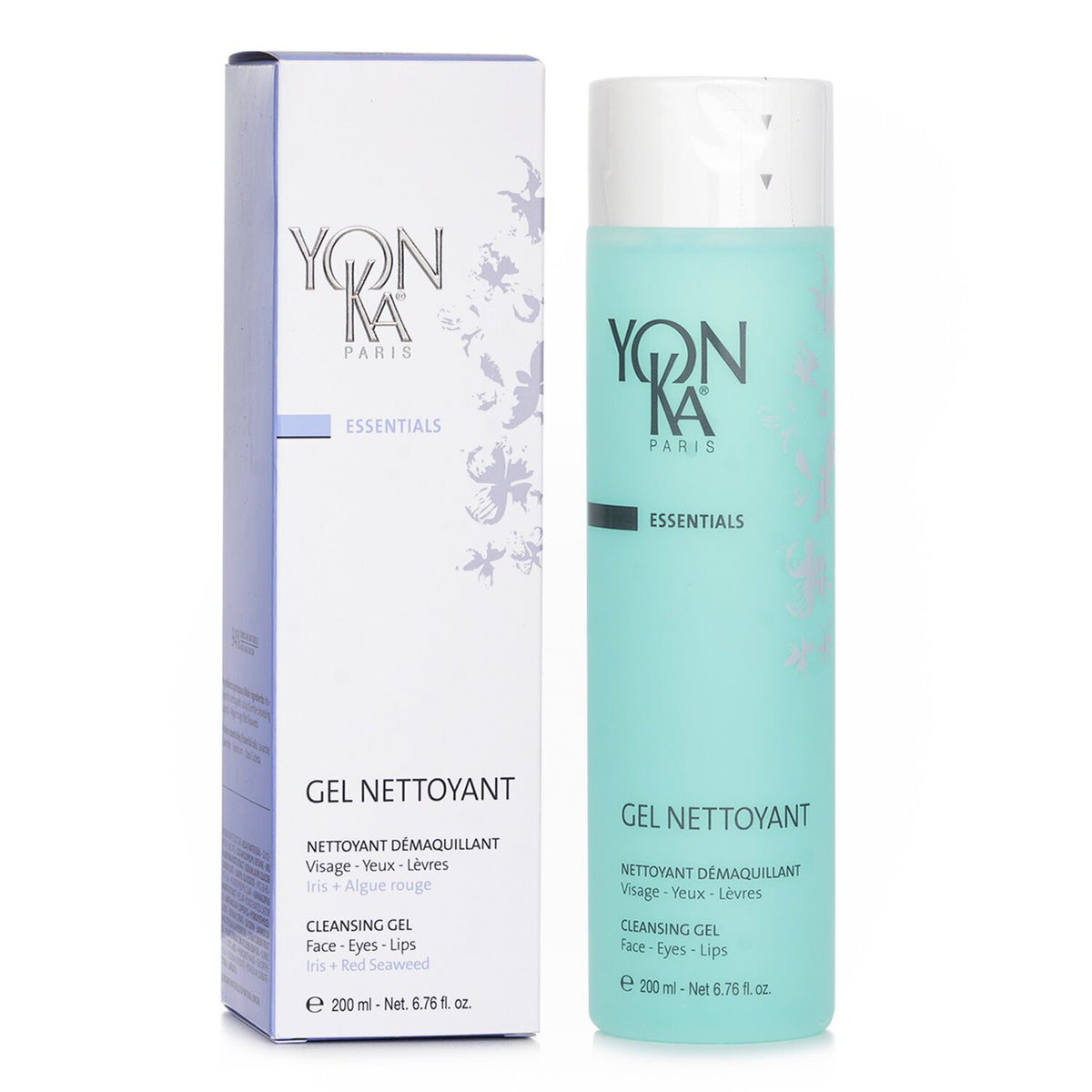 Yonka Essentials Cleansing Gel With Iris - Face, Eyes & Lips  200ml/6.76oz