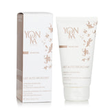 Yonka self-tanning milk for face and body, enriched with DHA, glycerin, and antioxidants for a natural sun-kissed glow.