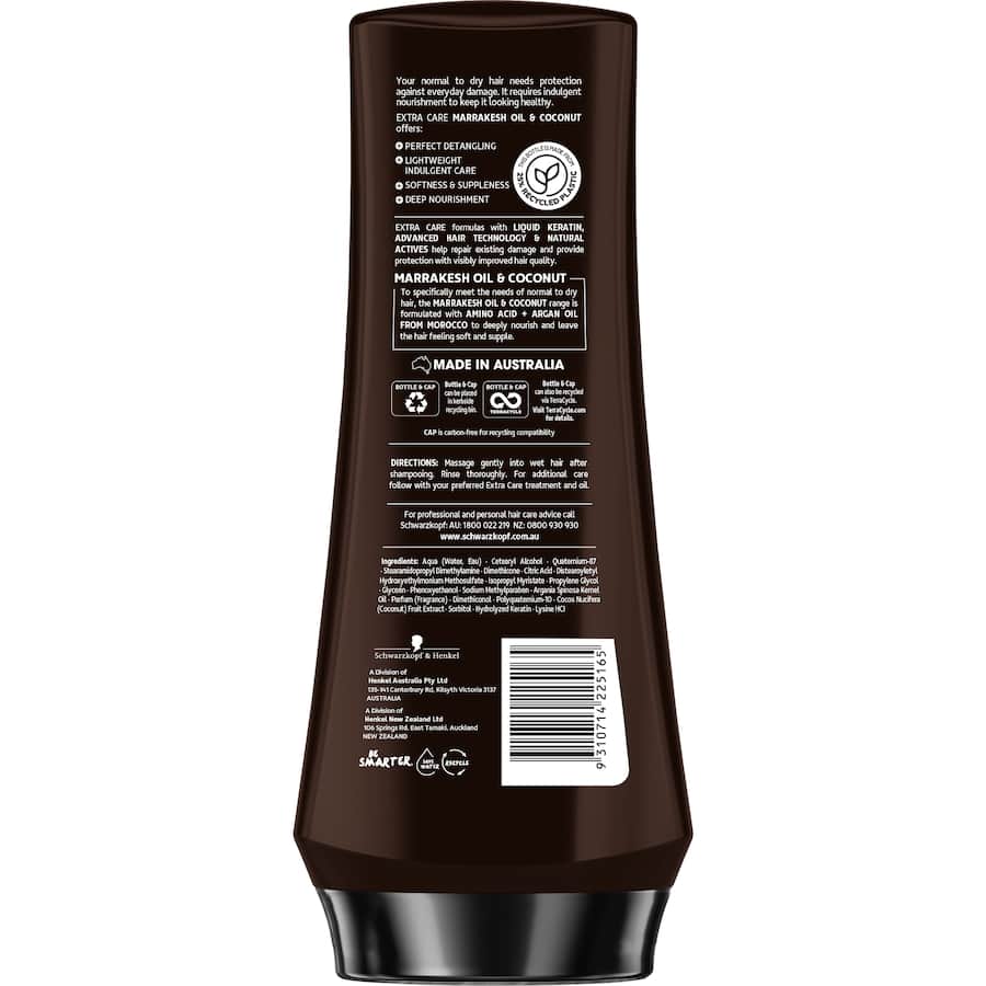 Schwarzkopf Extra Care Conditioner Marrakesh Oil & Coconut 400mL