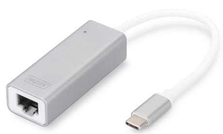 USB Type-C to RJ-45 Ethernet adapter cable for fast, reliable wired connections on laptops and tablets.