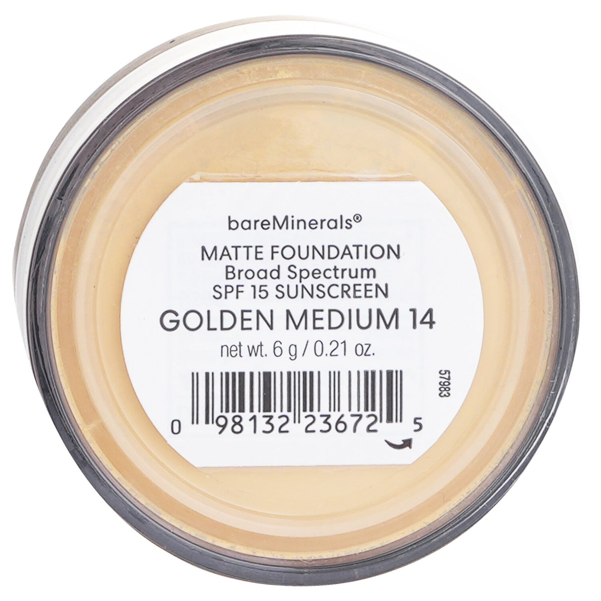 BareMinerals BareMinerals Matte Foundation Broad Spectrum SPF15 - Golden Medium