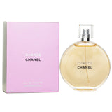 Chanel Chance Eau De Toilette Spray 150ml, a floral chypre fragrance with vibrant pink pepper, jasmine, and warm amber notes.