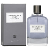 Givenchy Gentlemen Only Eau De Toilette Spray in a sleek 100ml bottle, featuring a spicy woody fragrance for modern men.