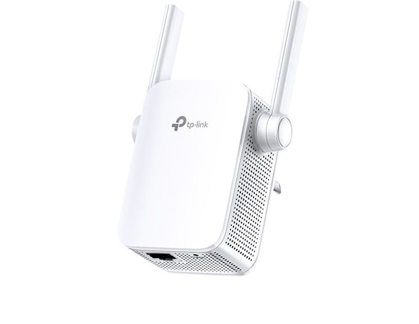 TP-Link TL-WA855RE WiFi range extender with external antennas, boosting coverage up to 300Mbps for seamless internet access.