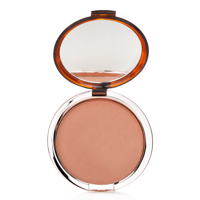 Estee Lauder Bronze Goddess Powder Bronzer in #02 Medium, 21g; lightweight, oil-free formula for a natural sun-kissed glow.