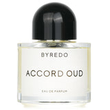 Byredo Accord Oud Eau De Parfum Spray, 50ml, an elegant, warm oriental fragrance with notes of blackberry, saffron, and leather.