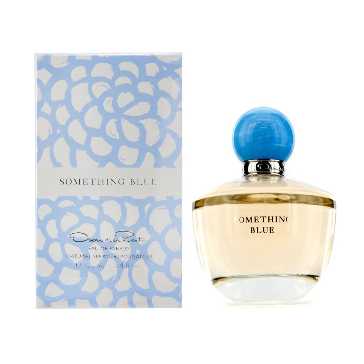 Oscar De La Renta - Something Blue Eau De Parfum, 100ml; floral notes with bergamot, mandarin, and vanilla for a fresh allure.