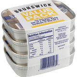 Brunswick Sardines In Oil Tear tab can 4pack