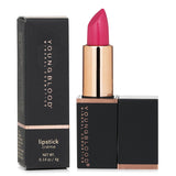 Vibrant Youngblood Lipstick in Dragon Fruit, 4g, offers long-lasting color, moisturizing feel, and smooth application.