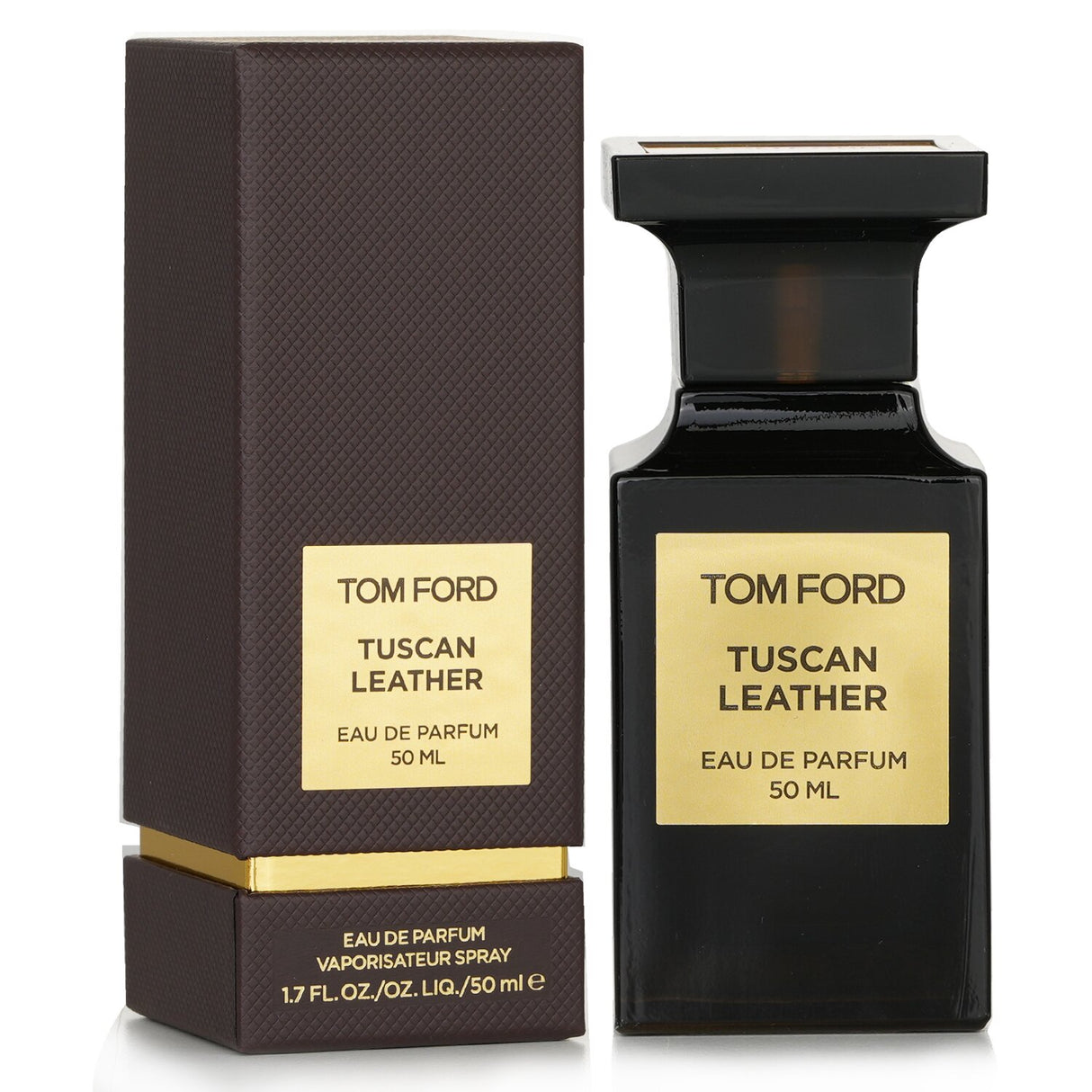 Tom Ford Private Blend Tuscan Leather Eau De Parfum 50ml, a bold unisex fragrance with notes of leather, saffron, and amber.