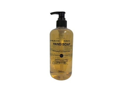 Set of 24 Maxcare Floral Hand Soap 500ml bottles, infused with floral essences for effective cleansing and moisturizing.
